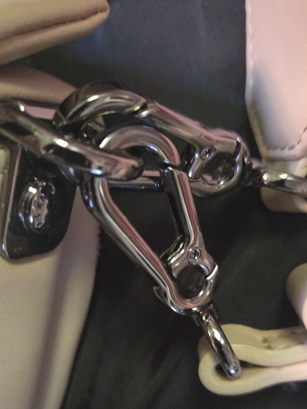 EUC KARL BEIGE Leather Bag 🤩 - Picture 14 of 14